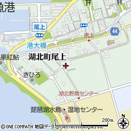 滋賀県長浜市湖北町尾上280周辺の地図