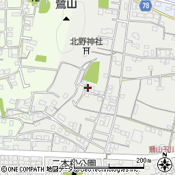 岐阜県岐阜市鷺山1737周辺の地図