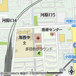 神奈川県海老名市さつき町51周辺の地図