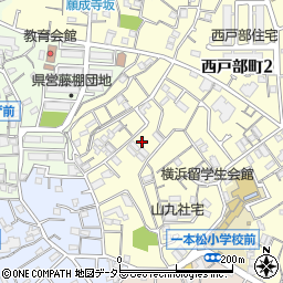 神奈川県横浜市西区西戸部町2丁目231-2周辺の地図