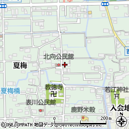 岐阜県岐阜市西改田夏梅130周辺の地図