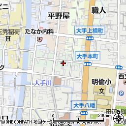 進々堂和田店周辺の地図