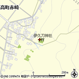 兵庫県豊岡市日高町赤崎周辺の地図