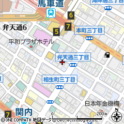日本海事協会横浜支部周辺の地図
