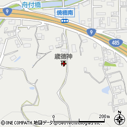 島根県松江市東津田町2063周辺の地図