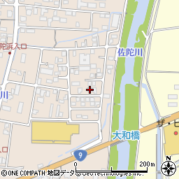鳥取県米子市淀江町佐陀982-27周辺の地図
