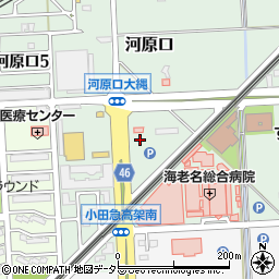 神奈川県海老名市河原口1342周辺の地図