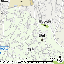 神奈川県横浜市保土ケ谷区霞台43周辺の地図