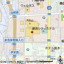 ママイクコ倉吉店周辺の地図