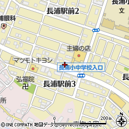 ｓｕｓｈｉ花館長浦店周辺の地図
