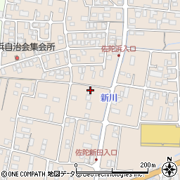 鳥取県米子市淀江町佐陀935-2周辺の地図