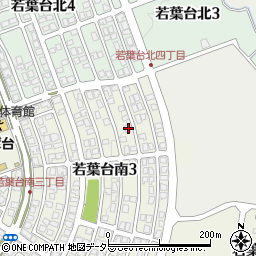 鳥取県鳥取市若葉台南3丁目15-26周辺の地図