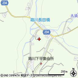 長野県飯田市箱川1050-2周辺の地図