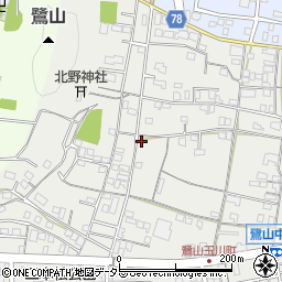 岐阜県岐阜市鷺山1619周辺の地図