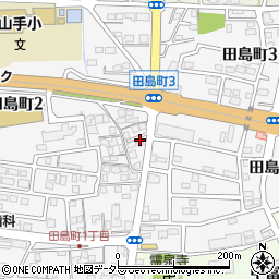 岐阜県美濃加茂市田島町周辺の地図