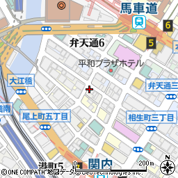 神奈川県横浜市中区相生町5丁目97周辺の地図