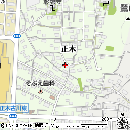 岐阜県岐阜市正木1332周辺の地図