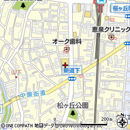 キャンドゥｉｎａ２１大和桜ヶ丘店周辺の地図