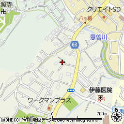 神奈川県厚木市愛名71-7周辺の地図