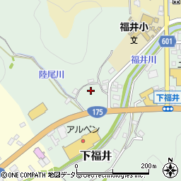 京都府舞鶴市下福井696周辺の地図