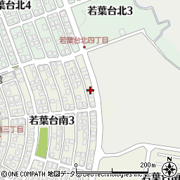 鳥取県鳥取市若葉台南3丁目21-6周辺の地図