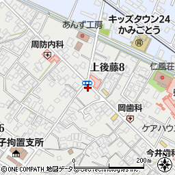 鳥取県米子市上後藤5丁目14-15周辺の地図