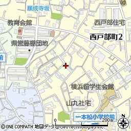 神奈川県横浜市西区西戸部町2丁目232周辺の地図