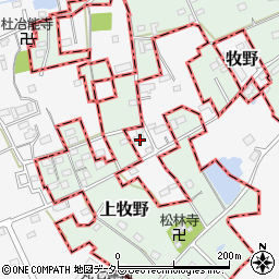岐阜県美濃加茂市牧野645周辺の地図