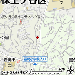 神奈川県横浜市保土ケ谷区岩崎町10周辺の地図