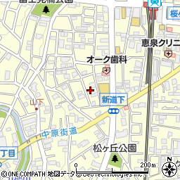 アメニティ桜ケ丘Ａ周辺の地図
