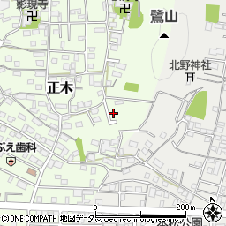 岐阜県岐阜市正木1537周辺の地図