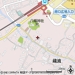 千葉県袖ケ浦市蔵波66周辺の地図