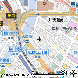 横浜ブギ周辺の地図