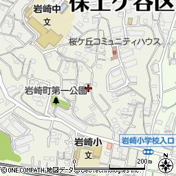 神奈川県横浜市保土ケ谷区岩崎町17-18周辺の地図