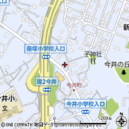 ファミリーマート横浜今井町店周辺の地図