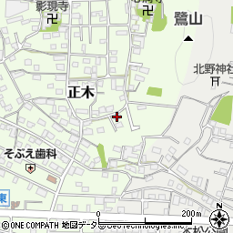 岐阜県岐阜市正木1542周辺の地図