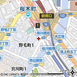 Ｊ・アスリートケアメディカル鍼灸マッサージ桜木町店周辺の地図