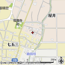 岐阜県本巣市屋井781周辺の地図