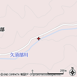 兵庫県美方郡香美町小代区久須部79周辺の地図