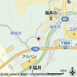 京都府舞鶴市下福井694周辺の地図