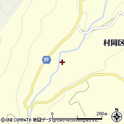 兵庫県美方郡香美町村岡区板仕野733周辺の地図