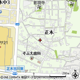 岐阜県岐阜市正木1336周辺の地図