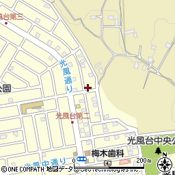 千葉県市原市光風台2丁目272周辺の地図