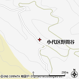 兵庫県美方郡香美町小代区野間谷176周辺の地図