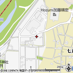 岐阜県本巣市海老261周辺の地図