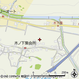 京都府舞鶴市木ノ下周辺の地図
