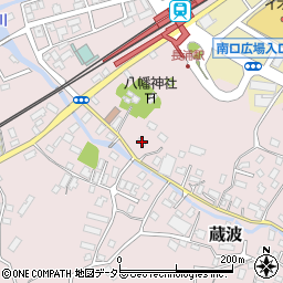 千葉県袖ケ浦市蔵波61周辺の地図