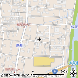 鳥取県米子市淀江町佐陀2086-1周辺の地図