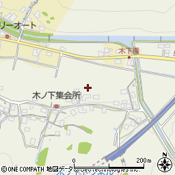 京都府舞鶴市木ノ下周辺の地図