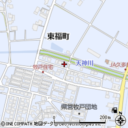 島根県出雲市東福町204-4周辺の地図